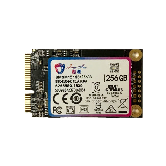 驚駭 1.8 inch mSATA 固態硬盤，閃存架構：MLC，容量：256GB