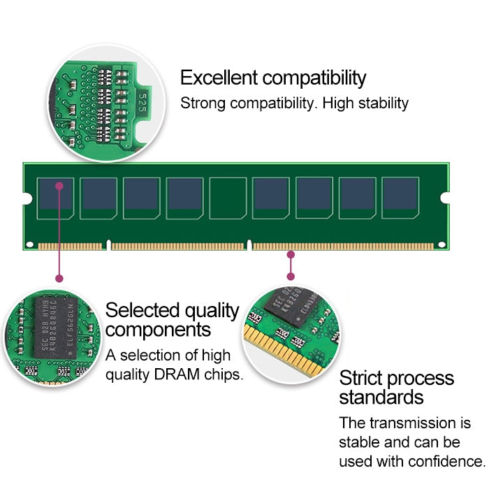 驚駭 1.5V DDR3 1333 / 1600MHz 8GB 台式電腦內存條