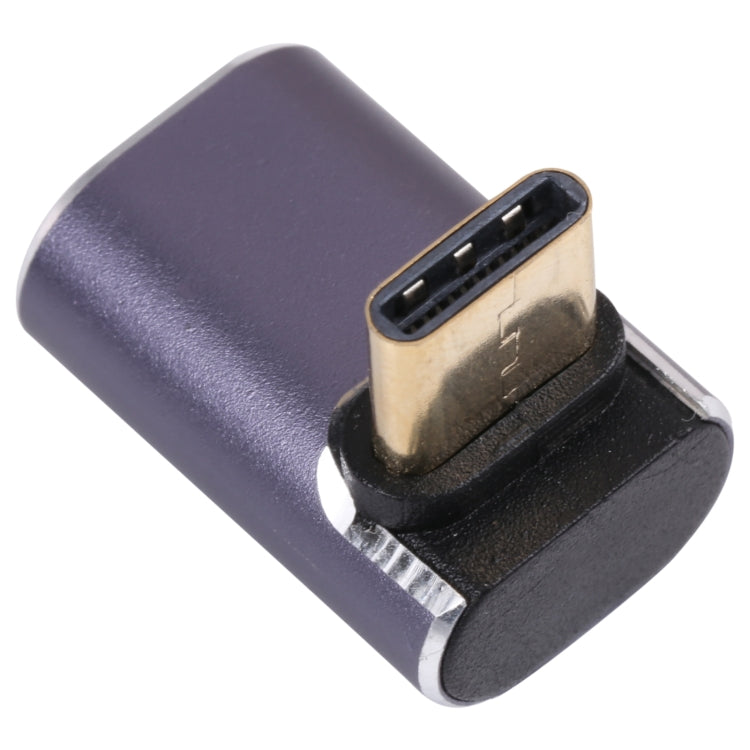 40Gbps Type-C 公頭轉母頭 彎頭適配器