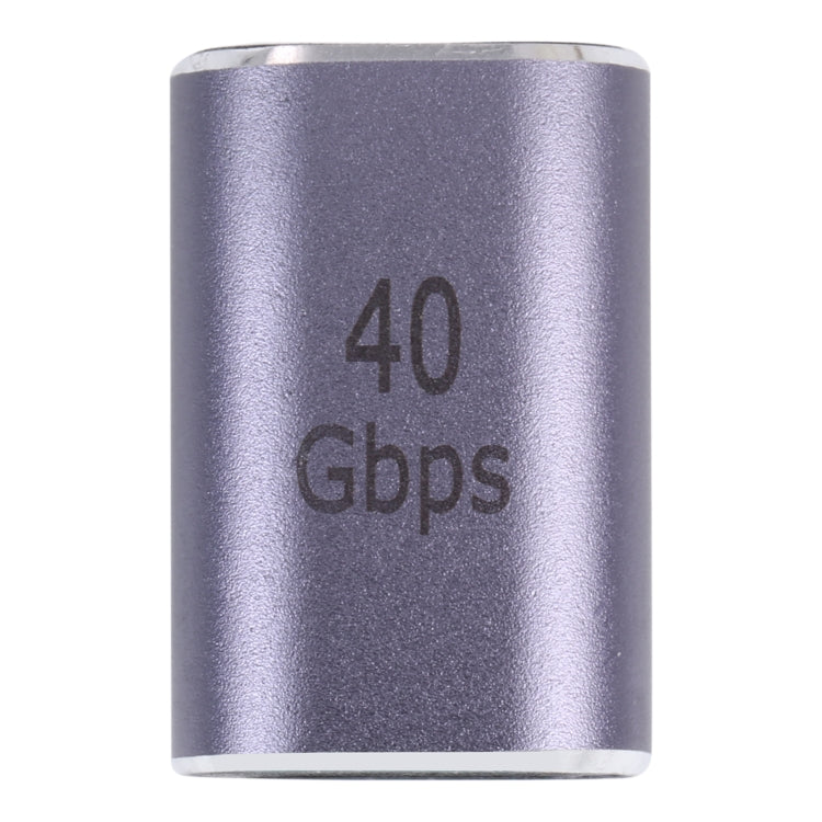 40Gbps Type-C 公頭轉母頭 彎頭適配器