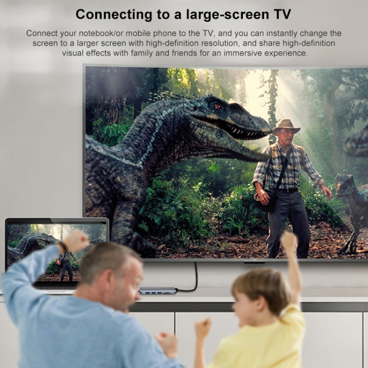 NK-3043HD 6合一 USB公頭轉TF/SD卡槽+USB 3.0+3個USB 2.0母頭 適配器