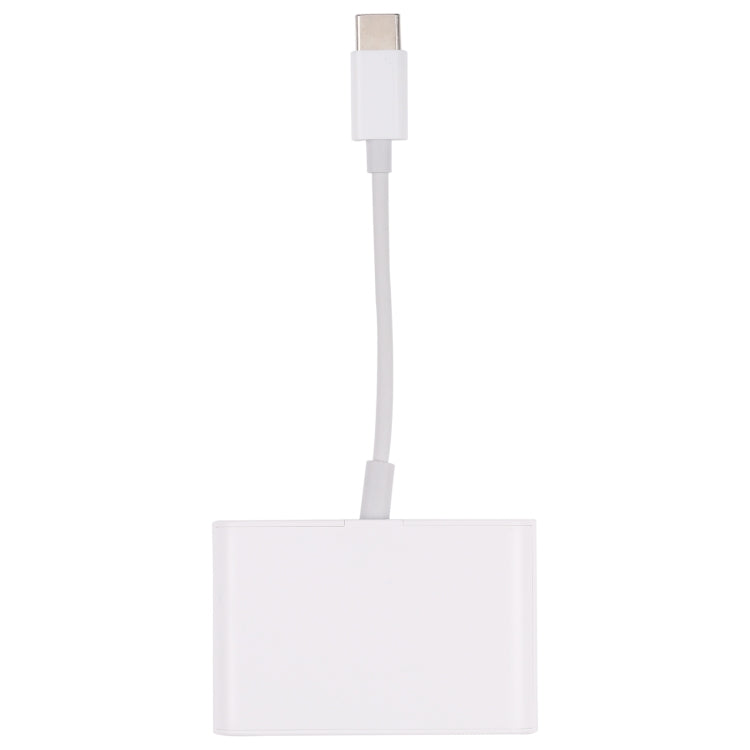 S-205 3合一 CF卡/TF卡/SD卡讀卡器 適用於Type-C設備