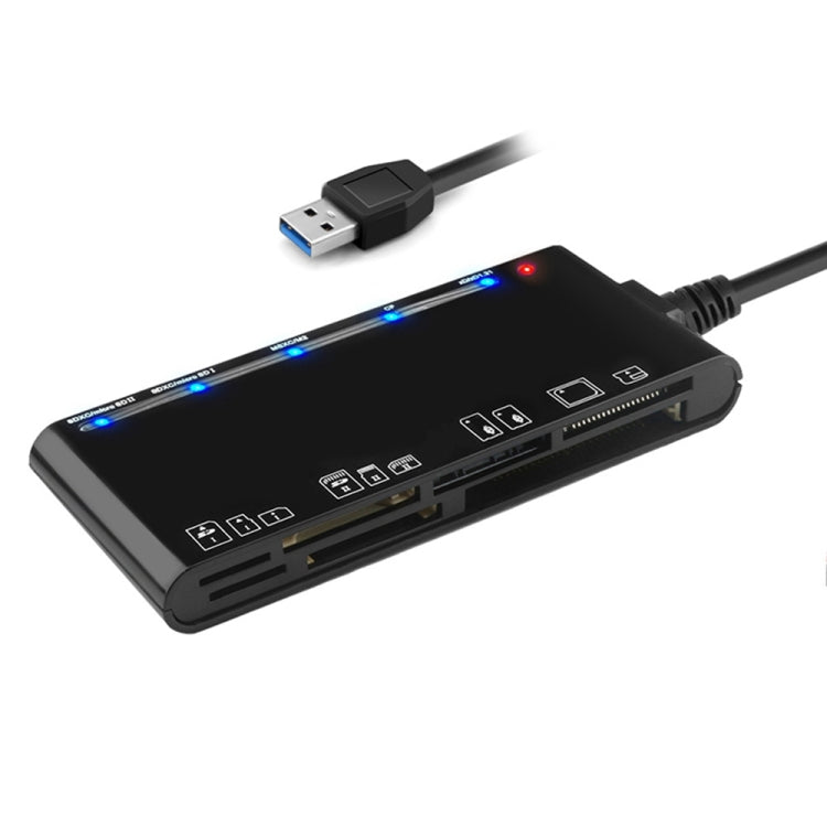 Rocketek CR7 USB3.0多功能讀卡器 CF/XD/MS/SD/TF卡七合一