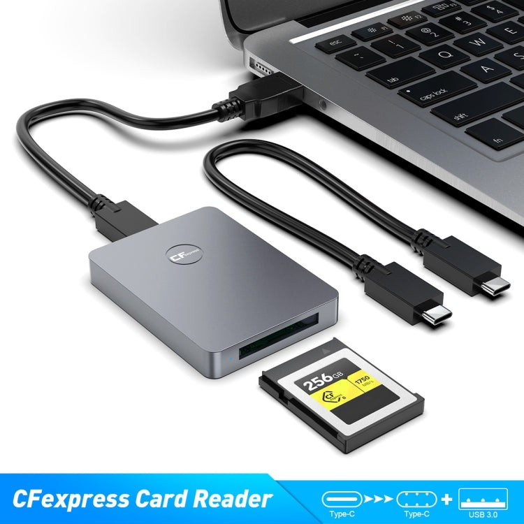 Rocketek CR316 USB3.1 Gen2 CFexpress Type B讀卡器