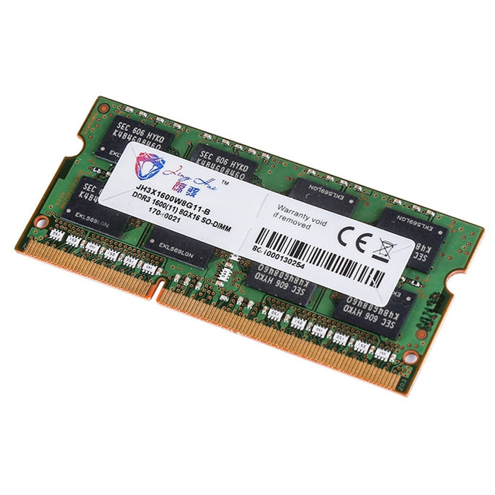 驚駭 1.5V DDR3 1600MHz 8GB 筆記本電腦內存條