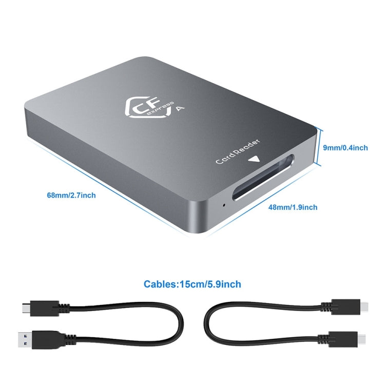 Rocketek CR325 USB3.1 Gen2 CFexpress Type A讀卡器