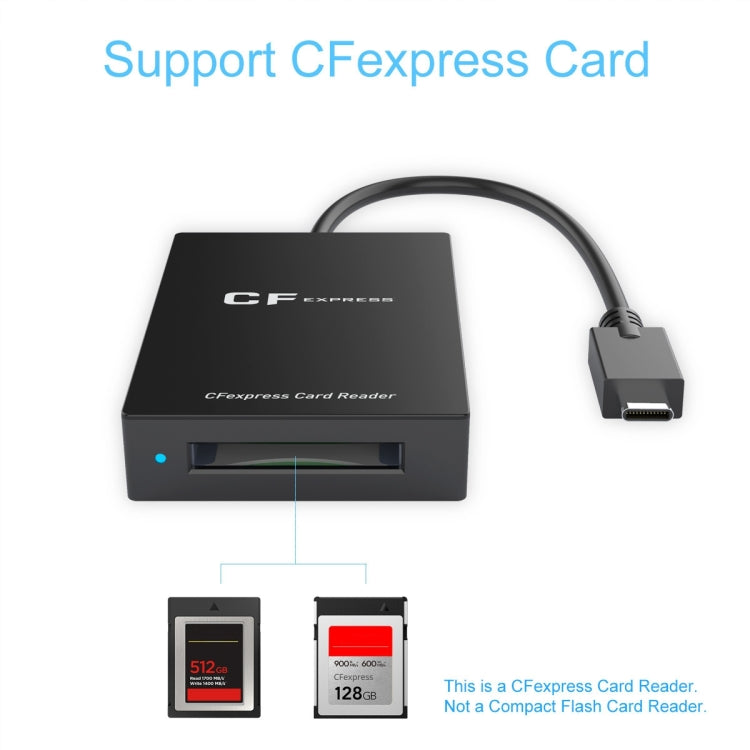 Rocketek CR315 USB3.1 Gen2 CFexpress Type B讀卡器
