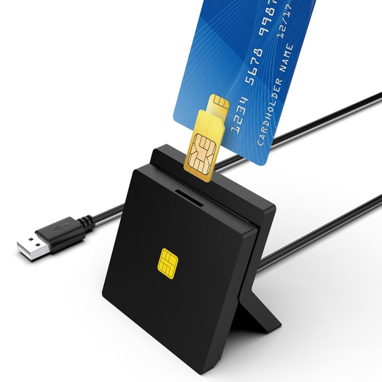 Rocketek CR319 USB 2.0 智能卡/SIM卡 二合一讀卡器