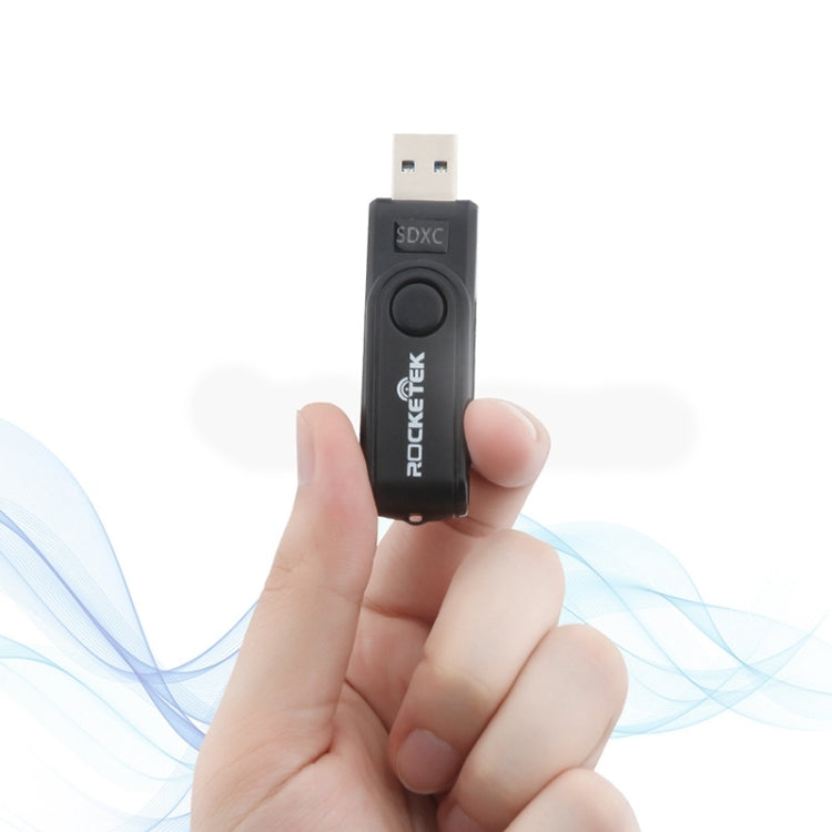 Rocketek CR5 USB3.0 SD / TF卡 多功能讀卡器