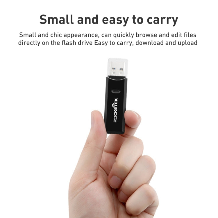 Rocketek CR11 高速USB3.0 SD / TF卡 2合1讀卡器