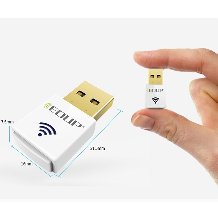 EDUP EP-AC1619 迷你無線USB 600Mbps 2.4G / 5.8Ghz 150M + 433M雙頻WiFi網卡