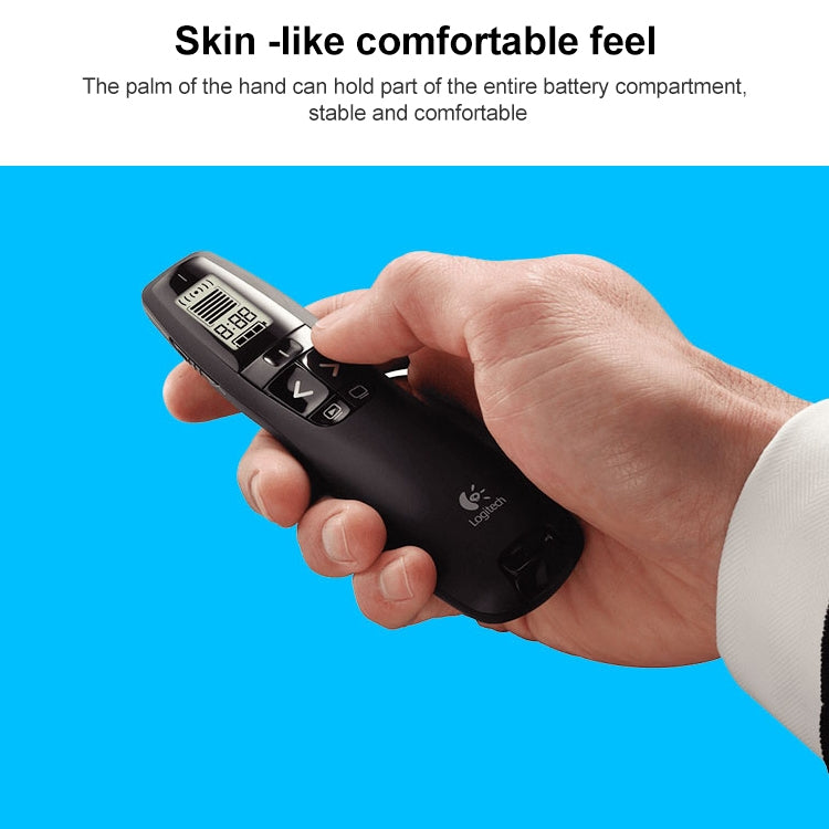 Logitech R800 2.4Ghz USB 無線演示筆PPT遙控器 翻頁筆