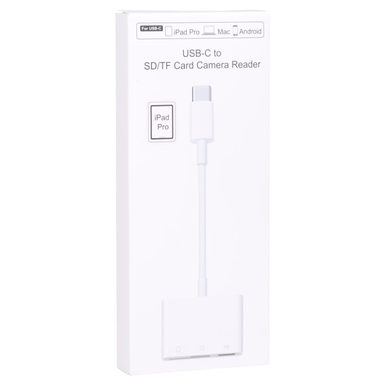 NK103TC 3合一 Type-C公頭轉SD / TF / USB讀卡器