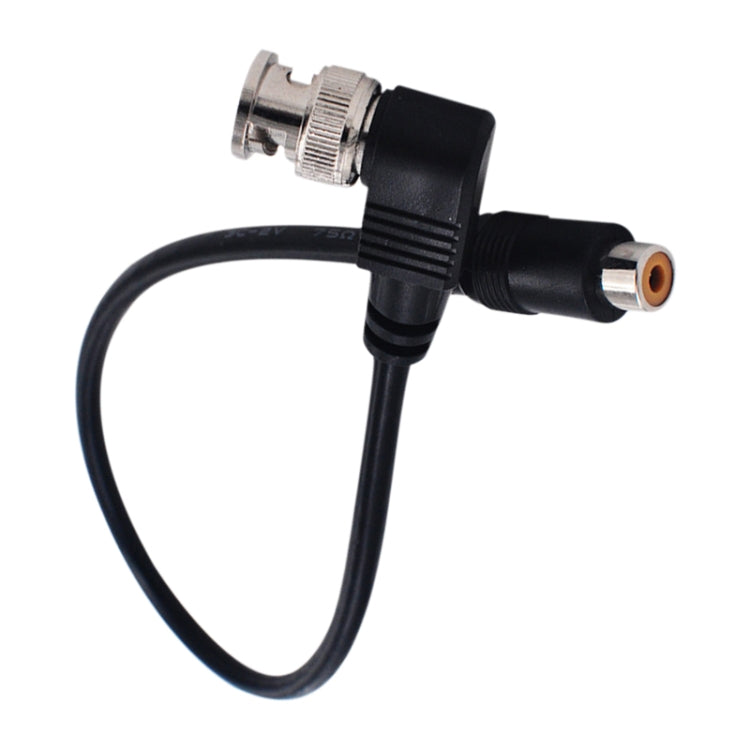 BNC公轉RCA母頭連接線 全銅高清視頻同軸線監控線，長度： 0.35米