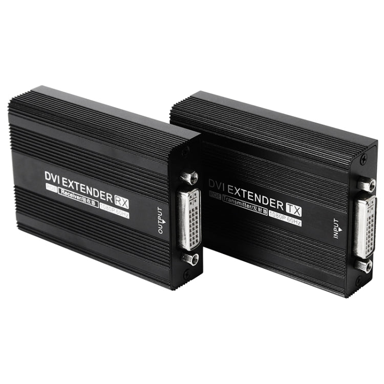 Measy DVI1815 傳輸距離150米 DVI網線延長器 一發射器一接收器, POE單電源供電