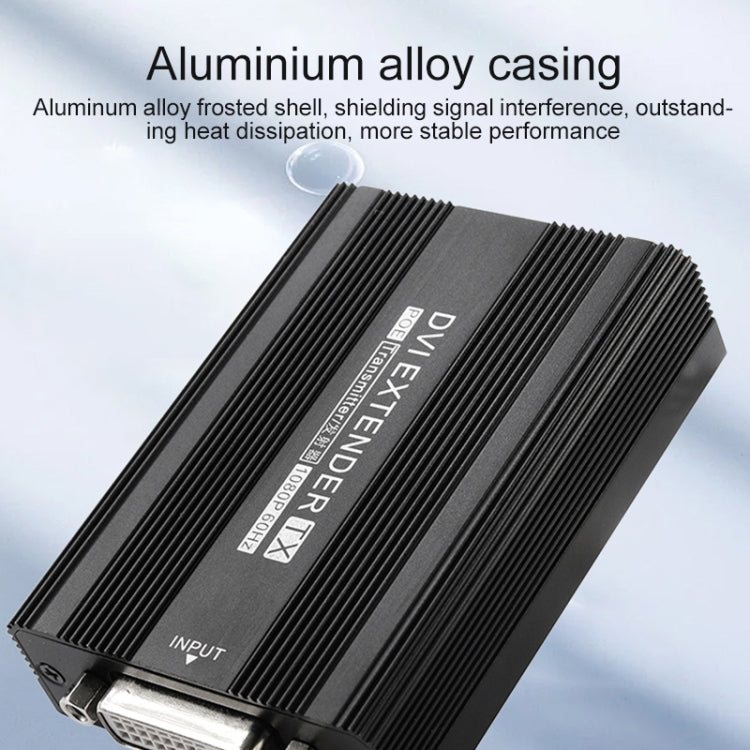 Measy DVI1815 傳輸距離150米 DVI網線延長器 一發射器一接收器, POE單電源供電