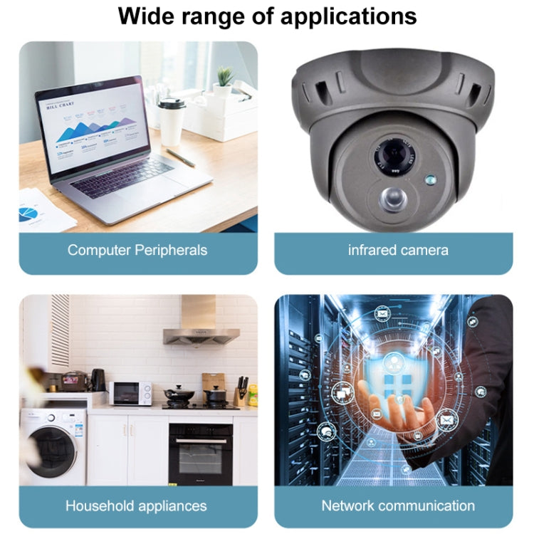 DC 5.5 x 2.1轉7.0 DC電源連接線，長度： 5米