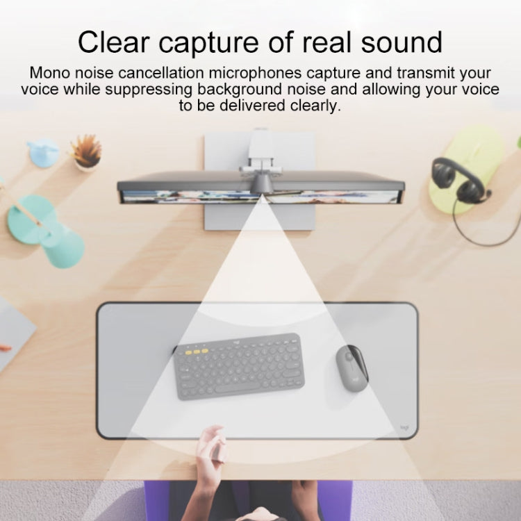 羅技 Brio 300 200萬 1080P全高清網絡攝像頭帶降噪麥克風