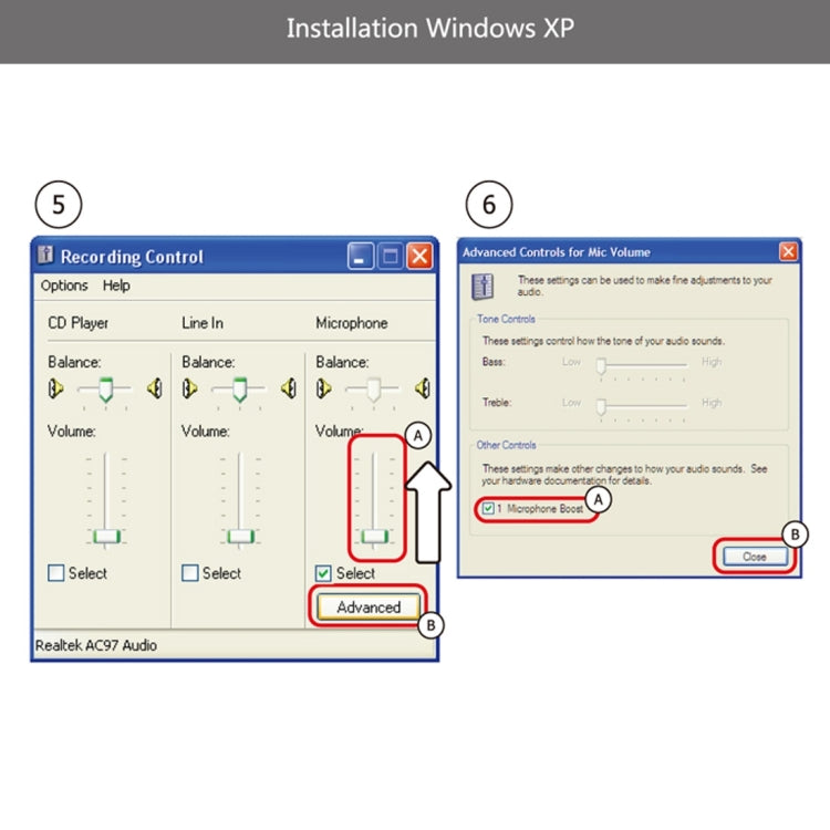 突音SF-911B專業電容式錄音麥克風帶支架底座USB 2.0耳機端口，線長：1.5米