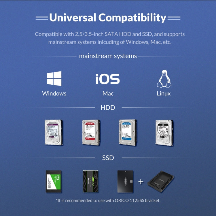 ORICO NS500U3 3.5 英寸 5盤位 USB3.0 硬盤盒