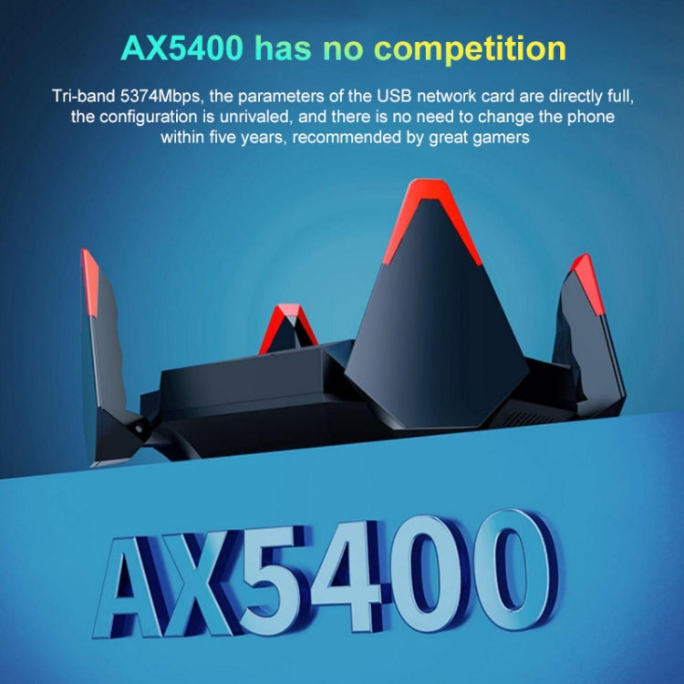 COMFAST CF-977AX 5400Mbps三頻無線網卡WiFi6 Type-C適配器