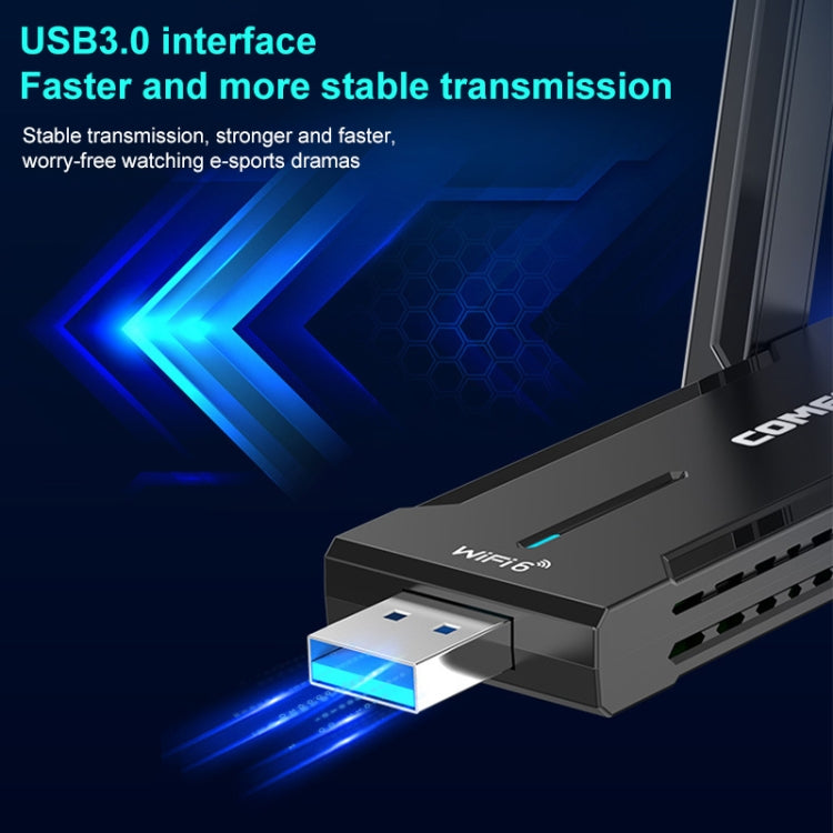 COMFAST 972AX 5400Mbps WiFi6免驅USB無線網卡