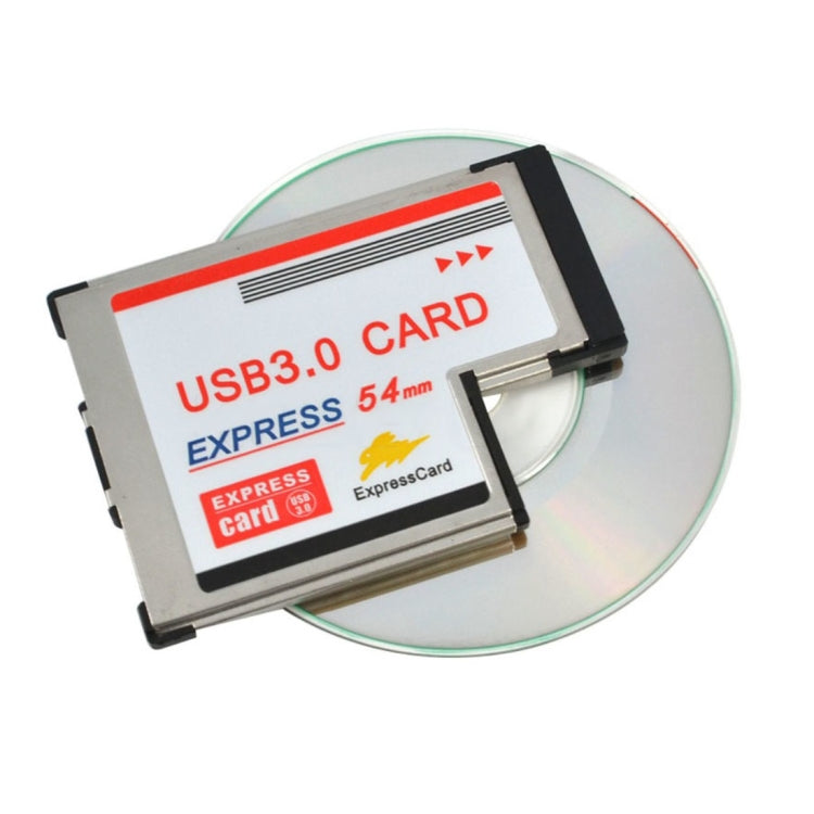 2個USB 3.0 PCI擴展卡，適用於筆記本54mm Express Card 插槽