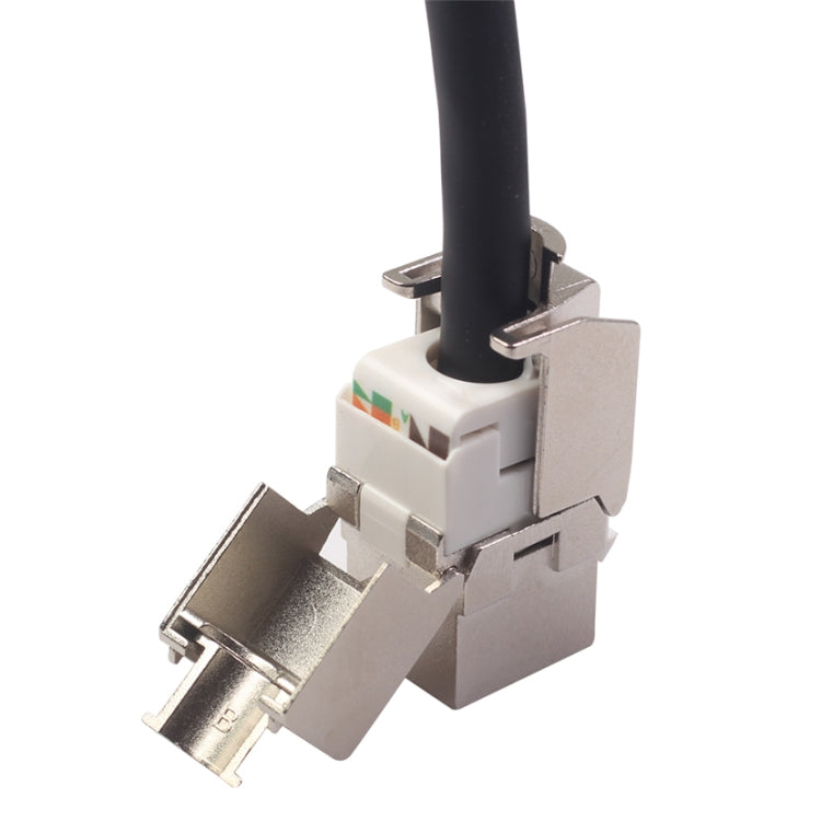 CAT7模塊 七類模塊 鋅合金屏蔽母座 1208XHC7