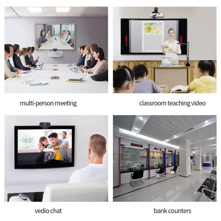 HD-F18 1080P多功能高清電腦攝像頭帶麥克風