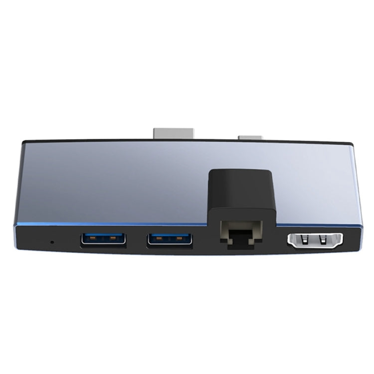 Rocketek SUR759 6合1 USB 3.0 / LAN / 4K HDMI / SD / TF HUB集線器 帶網口