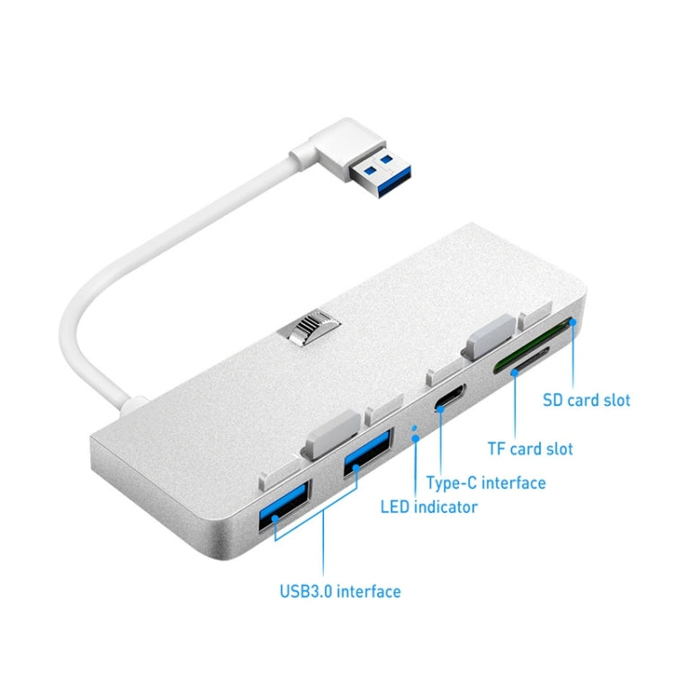 Rocketek HC413 Type-C + USB3.0 x 2 + SD / TF讀卡器HUB集線器