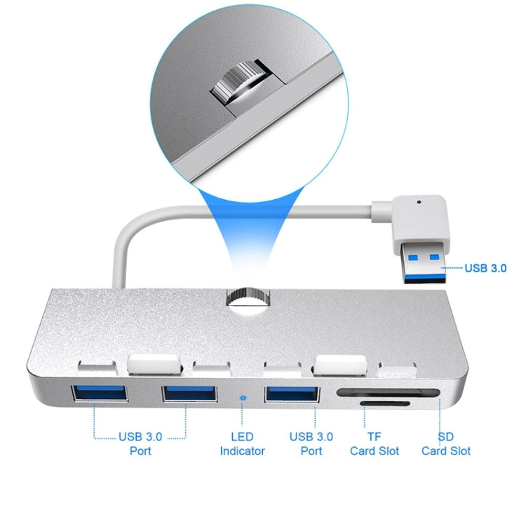Rocketek HC412 USB3.0 x 3 + SD / TF讀卡器HUB集線器