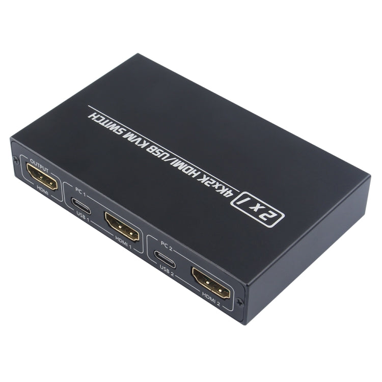 AM-KVM201CL 4Kx2K KVM HDMI USB二進一出切換器