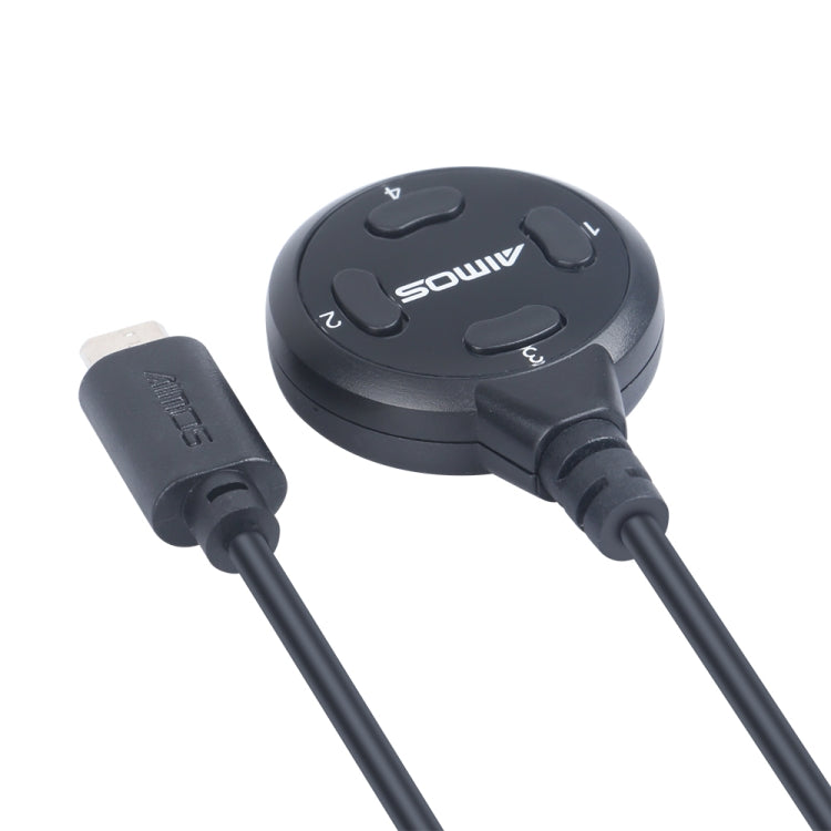 AIMOS AM-SH4 切換器共享器四鍵延長線開關 開關延長器