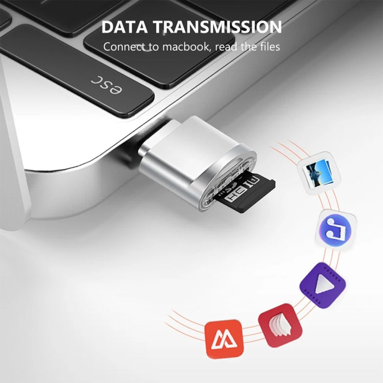 USB 3.1 Type-c 轉 Micro SD卡   讀卡器/適配器