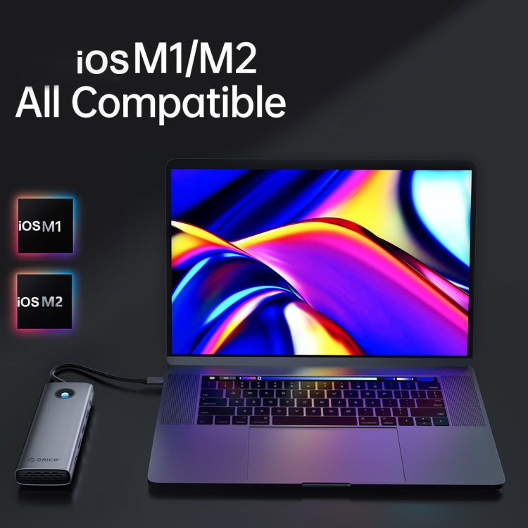 ORICO PW11-9P Type-C 九合一擴展塢 , PW11-9P