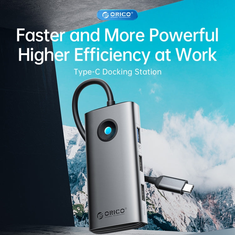 ORICO ORICO-PW11-6PCR Type-C六合一擴展塢