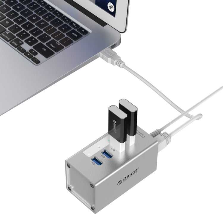 ORICO A3H4 全鋁高速4口USB3.0集線器