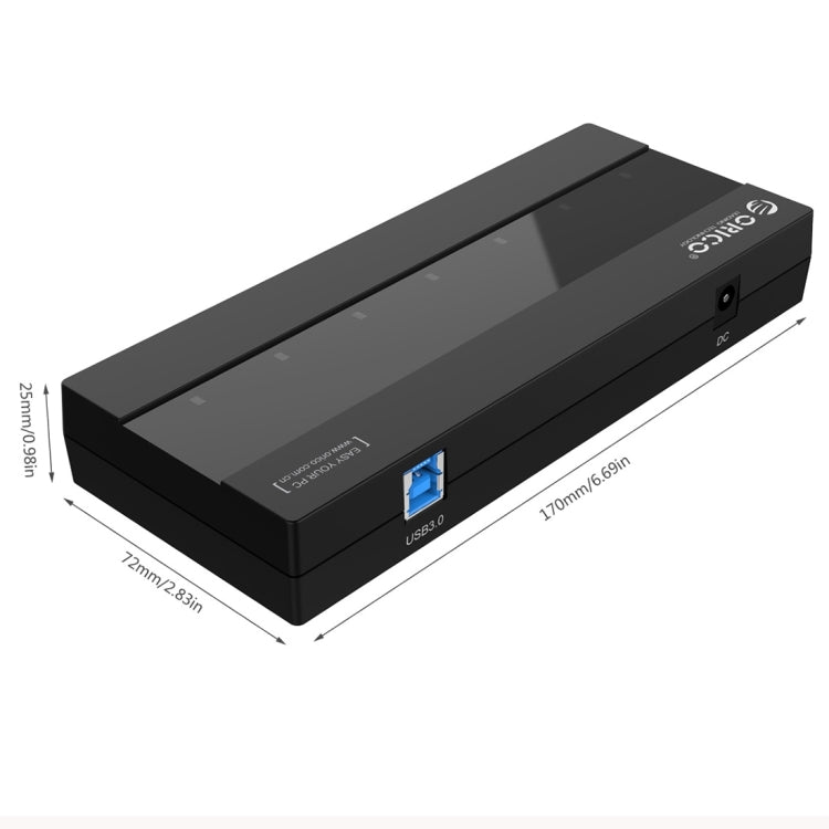 ORICO H727RK-U3 7口USB3.0高速集線器
