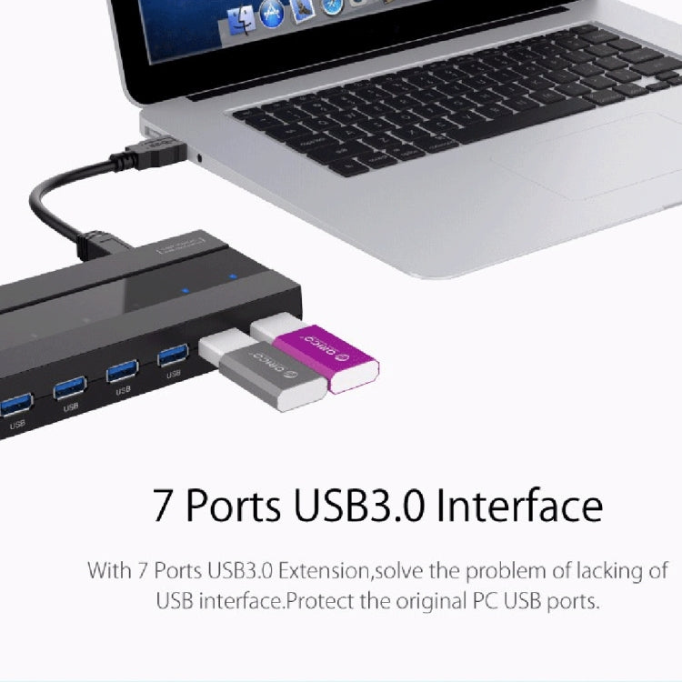 ORICO H727RK-U3 7口USB3.0高速集線器
