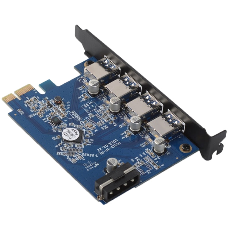ORICO PVU3-4P 4口USB3.0PCI-E台式機主板高速擴展卡