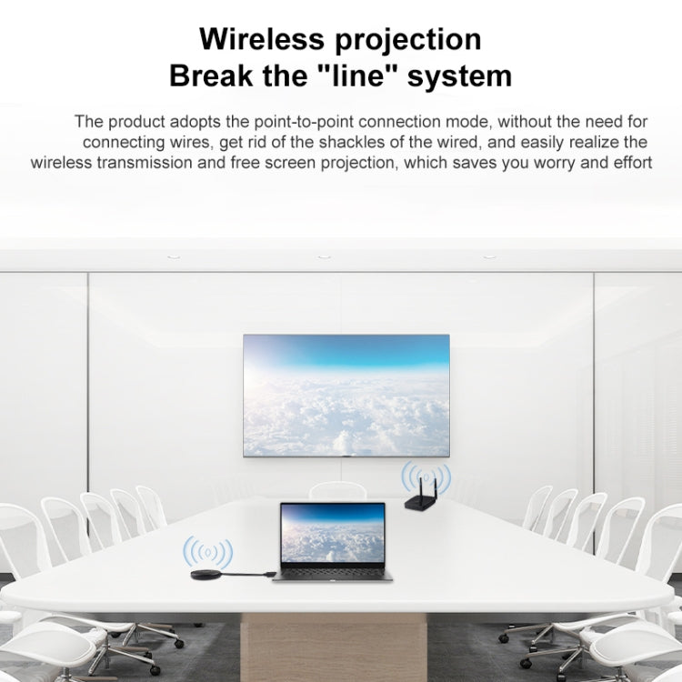 Measy A20W 無線 HDMI發射器接收器，傳輸距離：50m