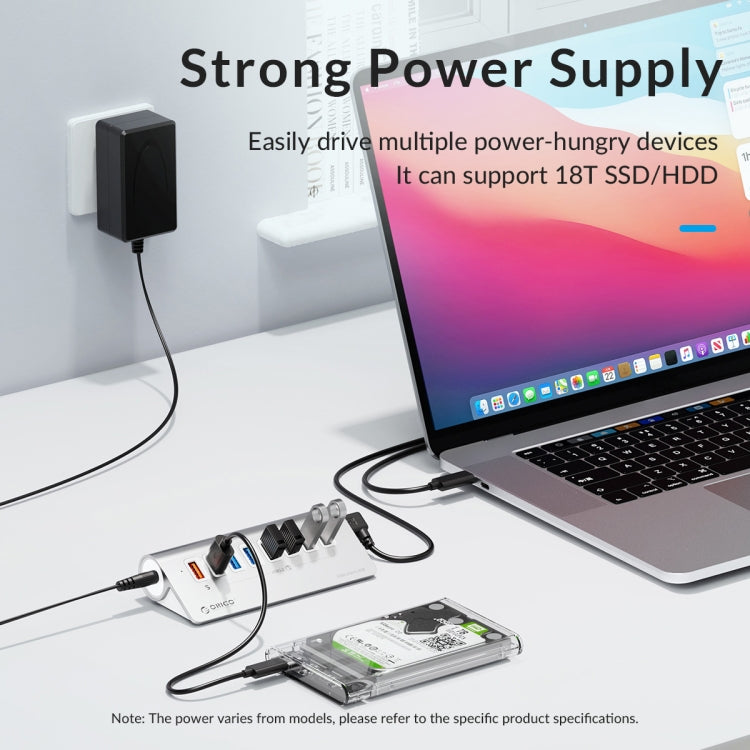 ORICO ORICO-M3UT3-05 三口USB 3.2 HUB 帶讀卡器