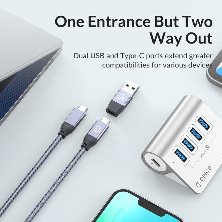 ORICO ORICO-M3U4-05 4口USB 3.2 集線器 鋁合金外殼