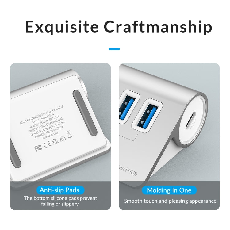 ORICO ORICO-M3U7-05 7口USB 3.2 5Gbps集線器 鋁合金外殼 帶0.5m線