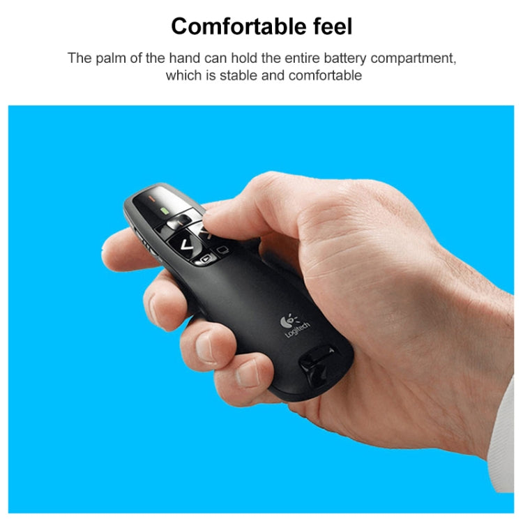 Logitech/羅技 R400 2.4Ghz 無線演示器 PPT翻頁筆