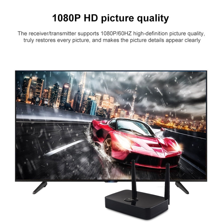 Measy A20W 無線接收器，傳輸距離：50m