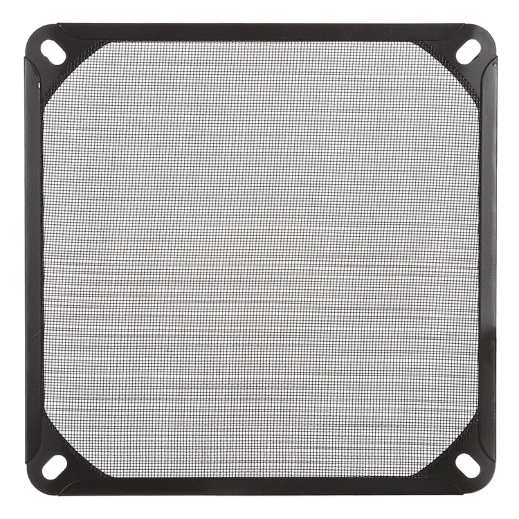 14cm 黑色風扇灰塵過濾器電腦風扇鋁合金防塵罩