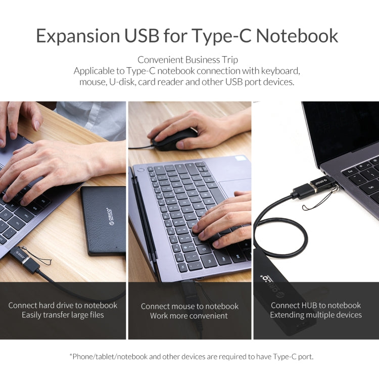 ORICO CBT-UT01-BK-BP Type-C轉USB3.0適配器