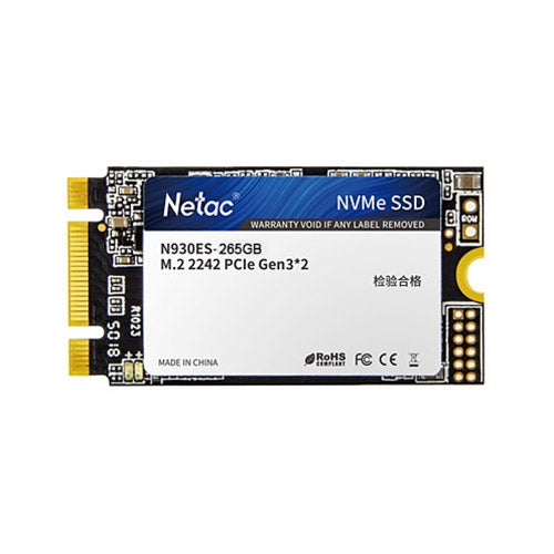 Netac朗科 N930ES 256GB M.2 2242 PCIe Gen3x2 固態硬盤